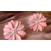 Серьги Sweet pink Chrysanthemum Pearl Stud